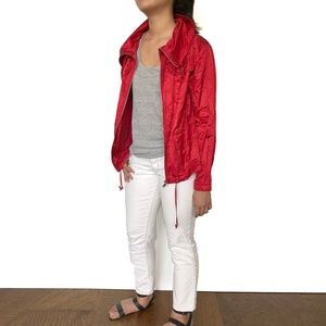 MICHAEL KORS - Red Anorak /Windbreaker Jacket